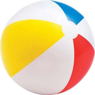 strandbal Glossy 51 cm wit