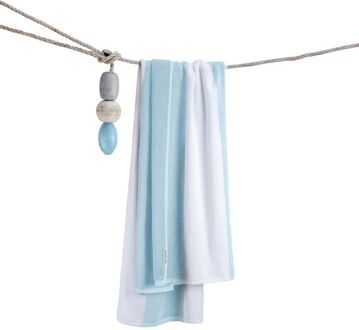 Strandlaken Sturdy Stripes 100x180 cm Ocean Blue