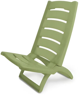 Strandstoel opklapbaar groen