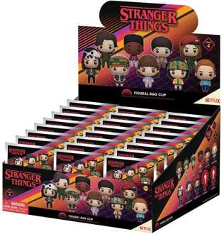 Stranger Things 3D PVC Bag Clips Series 4 Display (24)