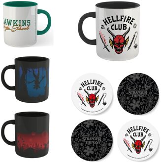 Stranger Things 4x Mugs & Coasters Bundle