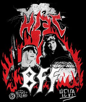 Stranger Things BFFs 4EVA! Unisex T-Shirt - Black - M