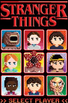 Stranger Things Choose Your Character! Unisex T-Shirt - Black - 4XL Zwart