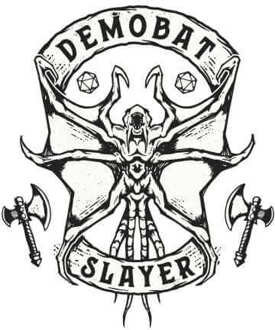 Stranger Things Demobat Slayer Unisex T-Shirt - Wit - 3XL - Wit
