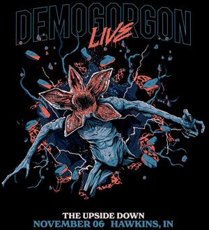 Stranger Things Demogorgon Live Unisex T-Shirt - Black - L