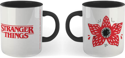Stranger Things Demogorgon Mug - Black Zwart