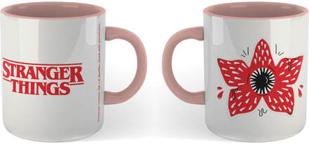 Stranger Things Demogorgon Mug - Pink Roze