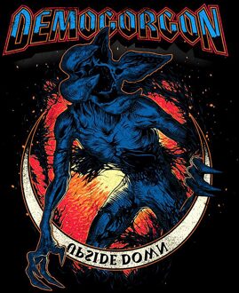 Stranger Things Demogorgon Upside Down Unisex T-Shirt - Black - 3XL