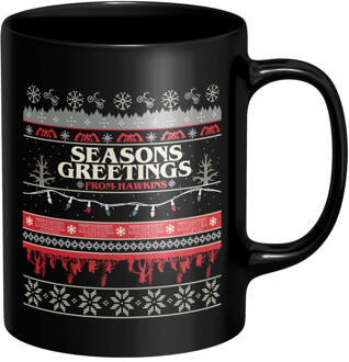 Stranger Things Eddie Munson Wanted Mug - Black Zwart