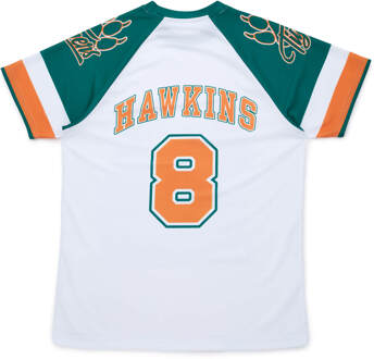 Stranger Things Hawkins Team Jersey - M Wit