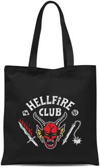 Stranger Things Hellfire Club Tote Bag - Black