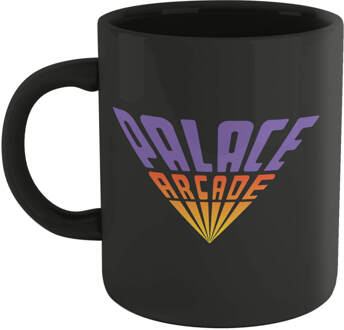 Stranger Things Palace Arcade Mug - Black Zwart