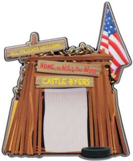 Stranger Things Pin Badge Castle Byers Limited Edition