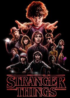 Stranger Things Season Two Poster Unisex T-Shirt - Black - M