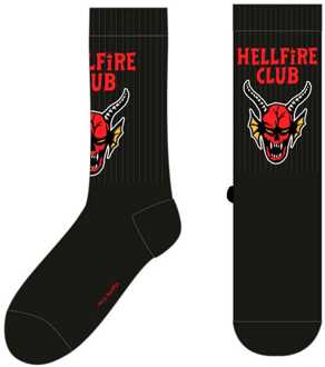 Stranger Things Socks Hellfire Club Large