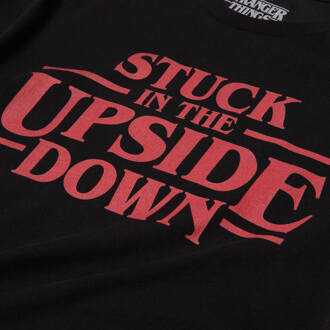 Stranger Things Stuck In The Upside Down Men's T-Shirt - Black - XL - Zwart
