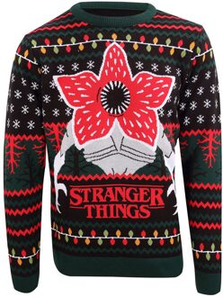 Stranger Things Sweatshirt Christmas Jumper Demogorgon Size L