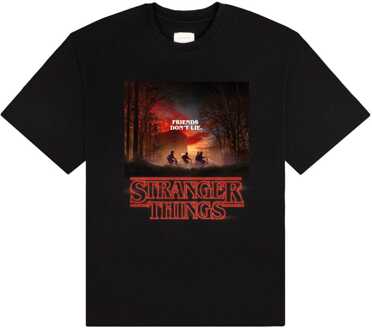 Stranger Things T-Shirt Friends Don't Lie Size S