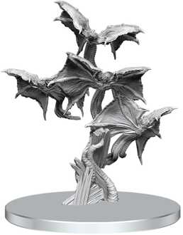 Stranger Things Unpainted Miniature Demobat Swarm