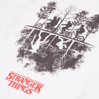Stranger Things Upside Down Men's T-Shirt - White - S Wit
