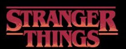 Stranger Things x Alex Hovey Logo Four Seasons Men's T-Shirt - Black - 3XL Zwart