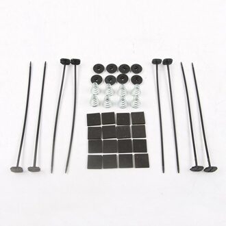 Strap Radiator Mounting Kit Electric Cooling Fan Rod Spring Tools Set Assembly Replacement