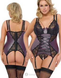 Strapshemd en ouvert string , CC2633124 - Maat: 85D/L