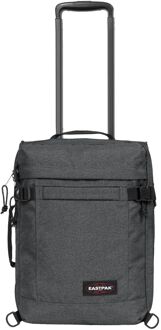 Strapson XXS black denimreistas met wielen handbagage Zwart - H 43 x B 32 x D 18 cm