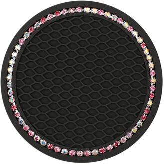 Strass Auto Water Cup Fles Houder Anti-Slip Mat Pad Silicagel Antislip Auto Mat Voor Mini cooper Auto Interieur Accessoires 02