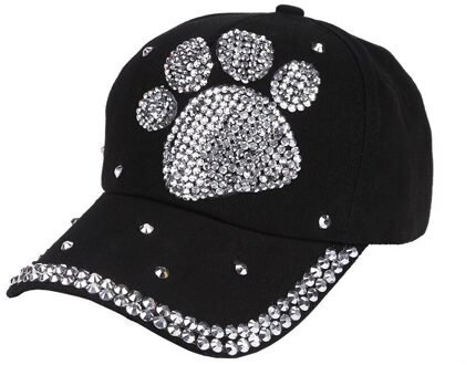 Strass Outdoor Print Hoed Voor Baby Mode Verstelbare Hoeden Zon Unisex Hoed Kids Cap Zomer Kovboyskaya Shlyapa zwart