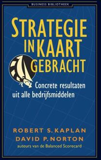 Strategie in kaart gebracht - Boek Robert S. Kaplan (9025418287)