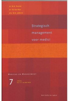 Strategisch management voor medici - Boek M.A. Dutree (9031334642)