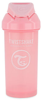 Straw Cup 360ml Pastel Pink