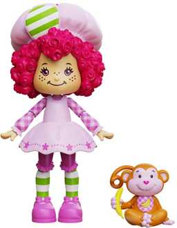 Strawberry Shortcake Simply Action Figure Raspberry Tart & Rhubarb Monkey