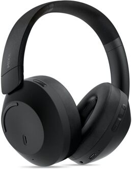 StreamQ C4 Over Ear ANC Wireless Bluetooth Headphones - Black