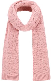 Streep - Sjaal - Roze