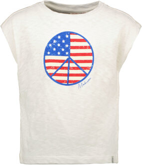 Street Called Madison Meisjes t-shirt Happy - Off white - Maat 128