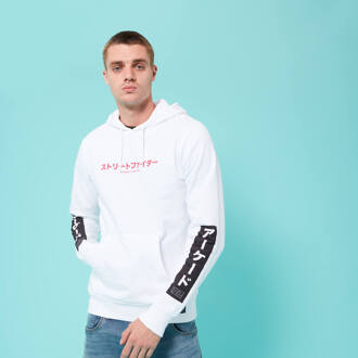 Street Fighter Arcade Line Up unisex hoodie - Wit - S - Wit