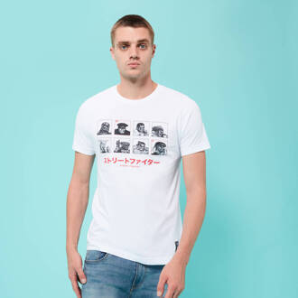 Street Fighter Arcade Vs. unisex t-shirt - Wit - S - Wit