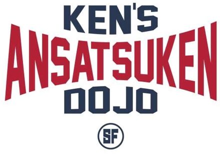 Street Fighter Ken's Dojo Unisex T-Shirt - White - 4XL - Wit