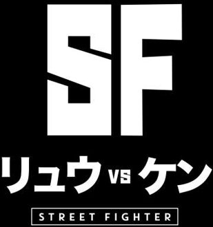 Street Fighter Ryu Vs Ken Unisex T-Shirt - Black - M - Zwart