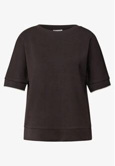 Street One a323881 ltd qr silk look shirt Bruin - 40