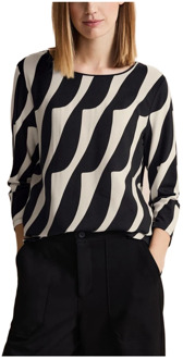 Street One Blouses Street One , Multicolor , Dames - 2Xl,L,M,S,Xs