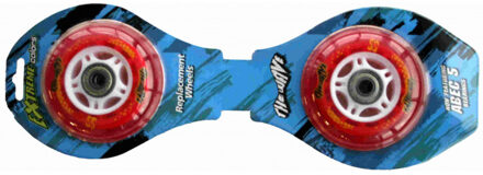 StreetSurfing 1 set wielen rood