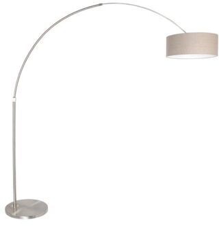 Stresa Vloerlamp RVS Zilver