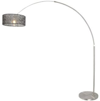 Stresa Vloerlamp RVS Zilver