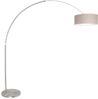 Stresa Vloerlamp RVS Zilver