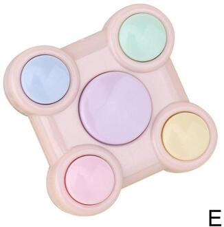 Stress Relief Speelgoed Draagbare Kleurrijke Gamepad Vorm Geheugen Sleutelhanger Educatief Spel Doolhof Kubus Gadget Doorbraak Z9V7 roze roze