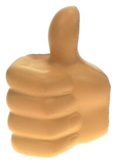 Stressbal - duim - beterschap - sterkte - geslaagd cadeau - anti stress