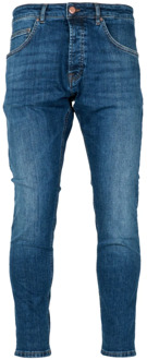 Stretch Denim Slim-Fit Jeans Don The Fuller , Blue , Heren - W30,W38